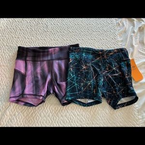 NWT Champion XS workout shorts: 2 pair